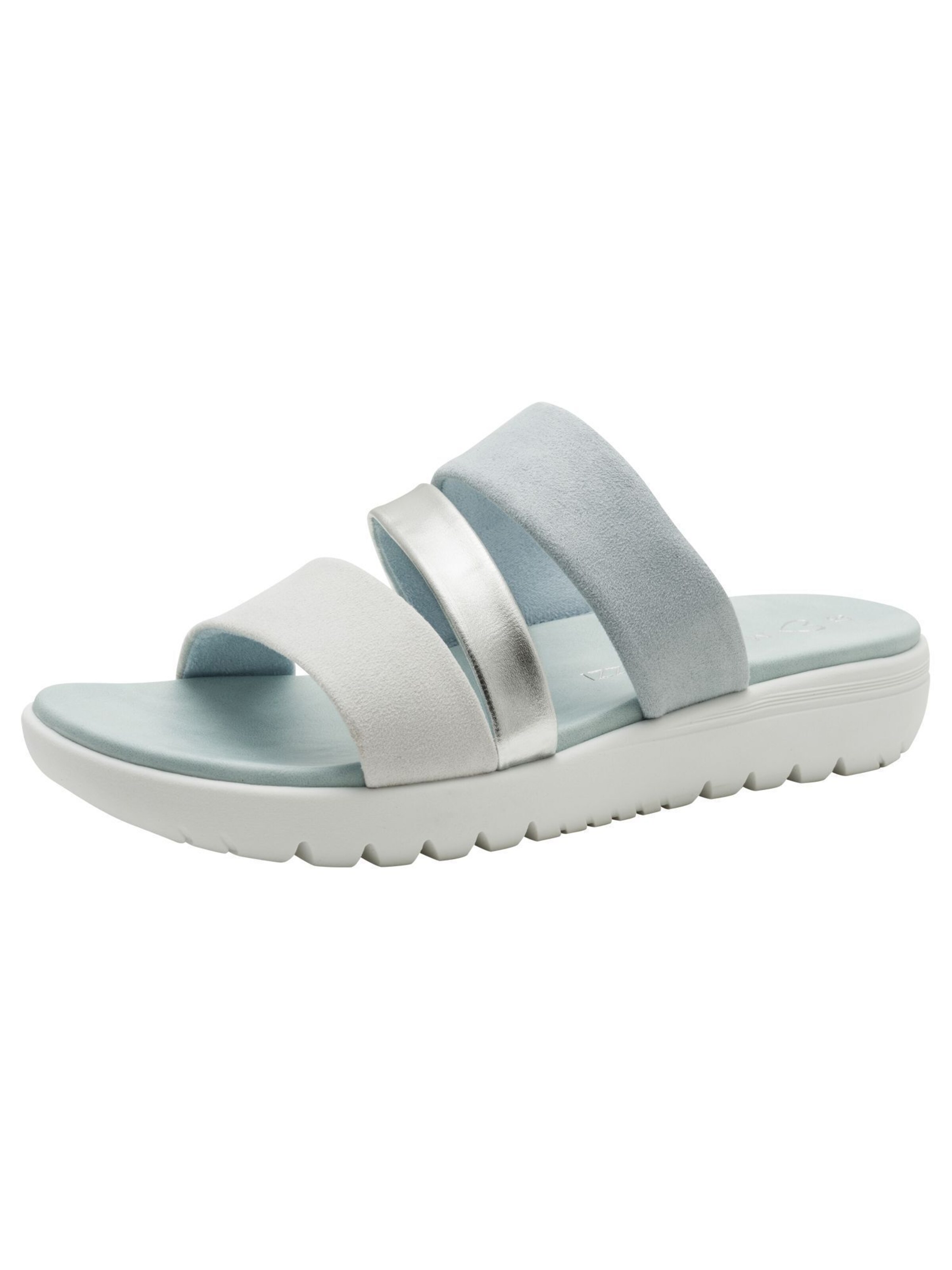 Mule MARCO TOZZI en bleu : devant