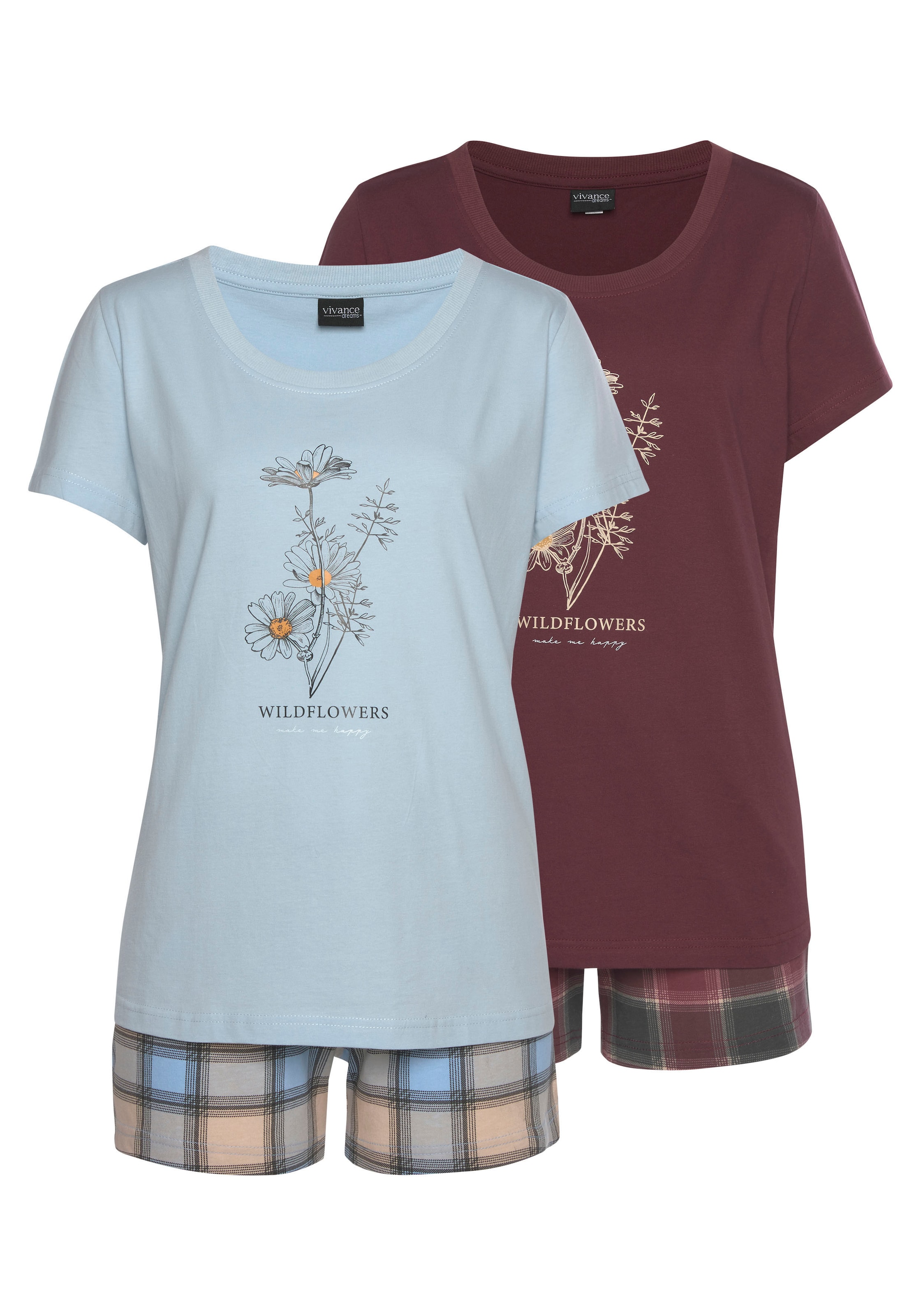 VIVANCE Pajama in Blue: front