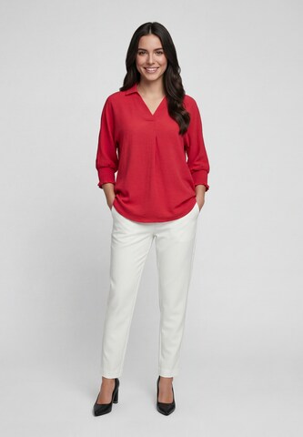 Chemisier Usha en rouge