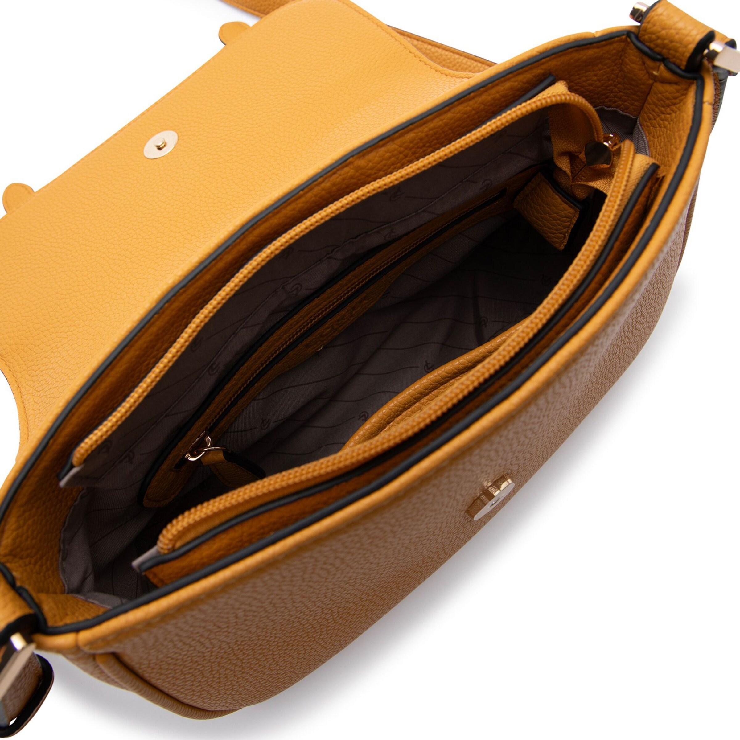 L.CREDI Schoudertas 'Panja' in Oranje