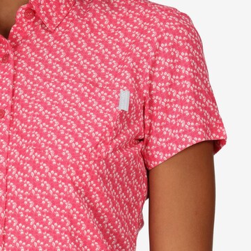 REGATTA Athletic Button Up Shirt 'Mindano VII' in Pink