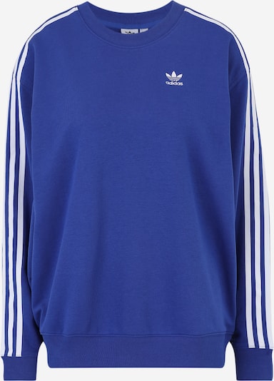 ADIDAS ORIGINALS Sweat-shirt en bleu / blanc, Vue avec produit
