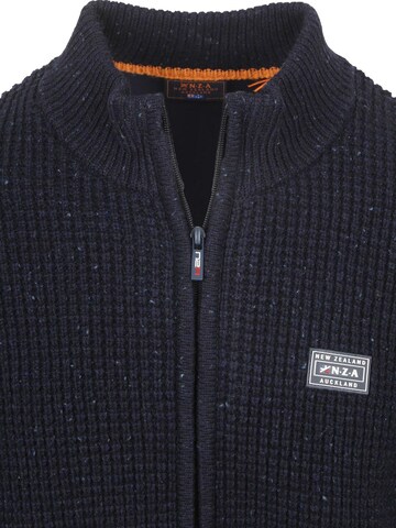 NZA New Zealand Auckland Strickjacke 'Dominick'‌‌‌‌‌‌‌‌‌ in Blau