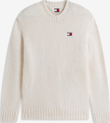 Pull-over Tommy Jeans en blanc : devant
