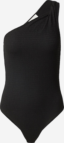 LeGer by Lena Gercke Shirt Bodysuit 'Liz' in Black: front