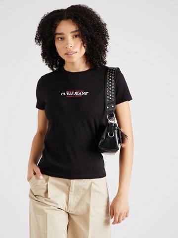 GUESS JEANS - Camisa em preto: frente