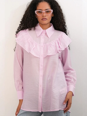 Camicia da donna di Bigdart in rosa: frontale