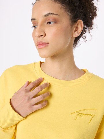 Sweat-shirt Tommy Jeans en jaune