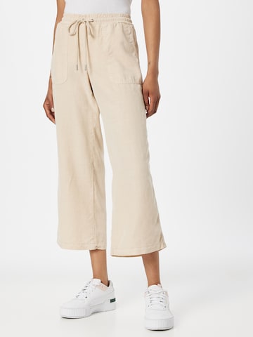 MORE & MORE Wide leg Trousers in Beige: front