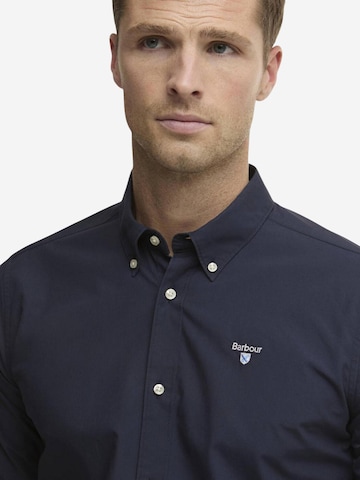 Regular fit Camicia 'TREEPORT POPLIN MSH5753' di Barbour in blu