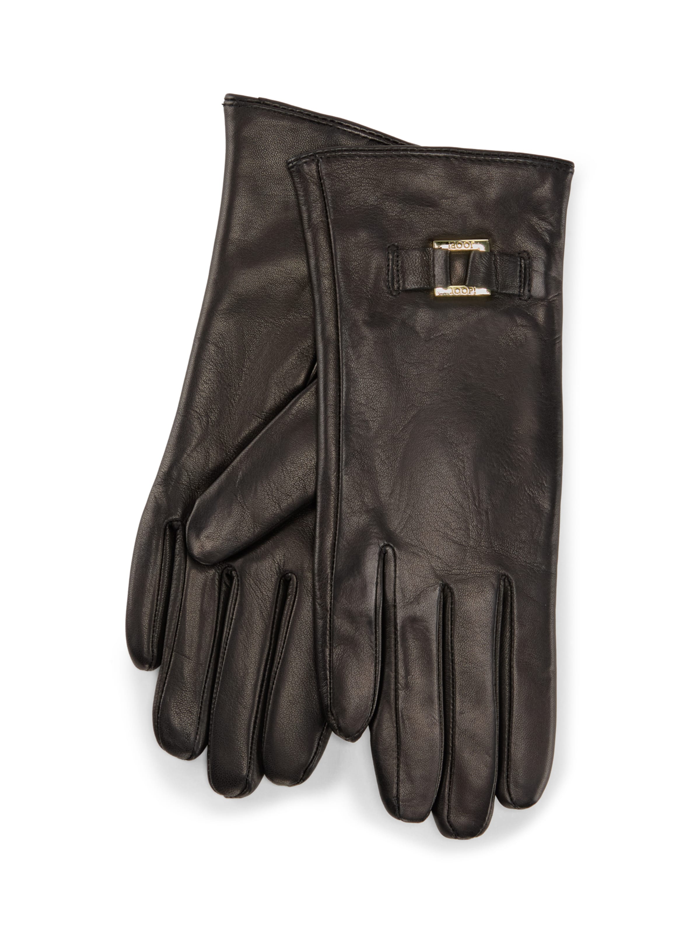 JOOP! Vingerhandschoenen in Zwart: voorkant