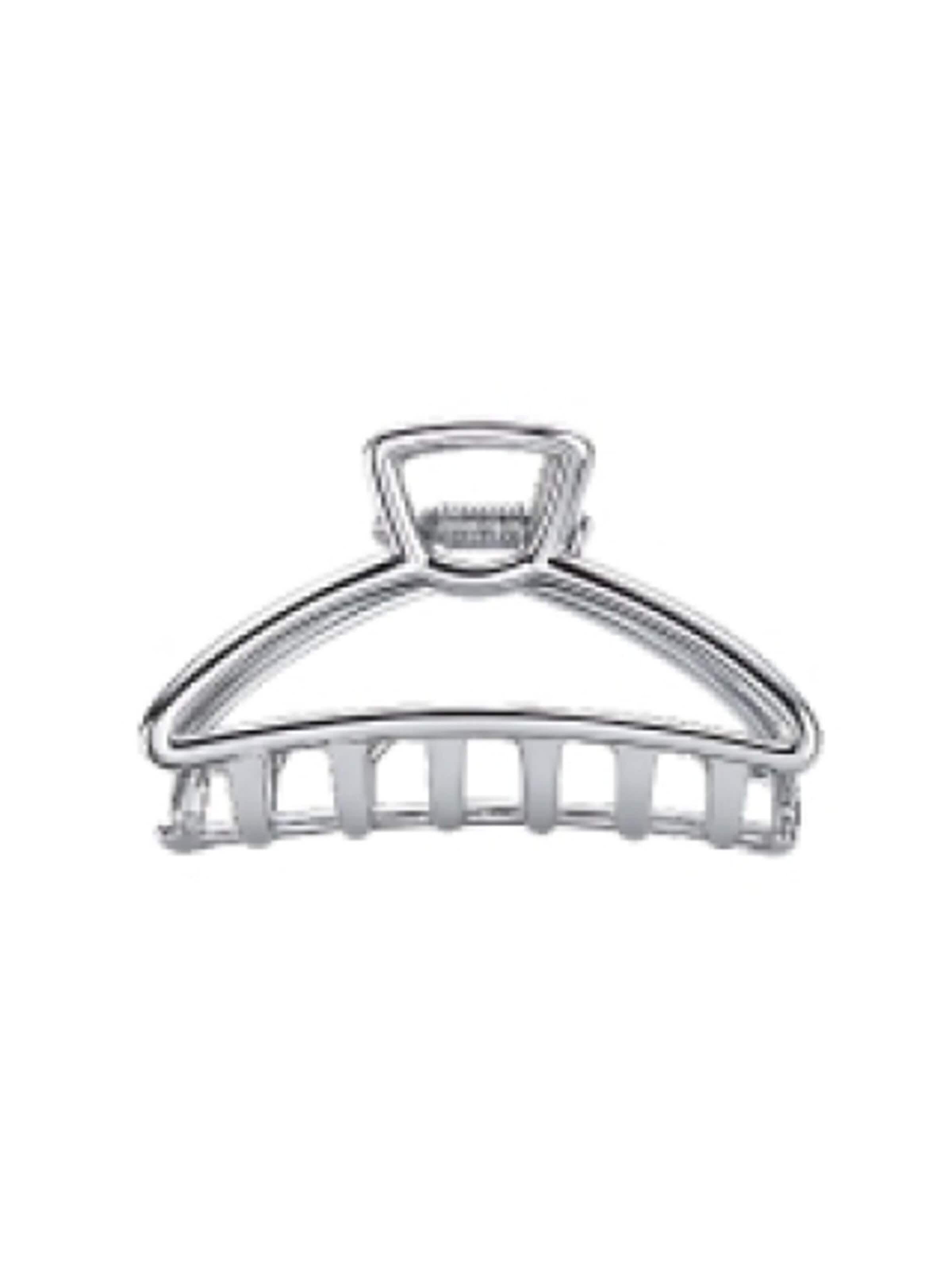 Ornement pour cheveux 'Feeny Extra Small Metal Hair Claw - Silver' soho Hair accesoires en argent