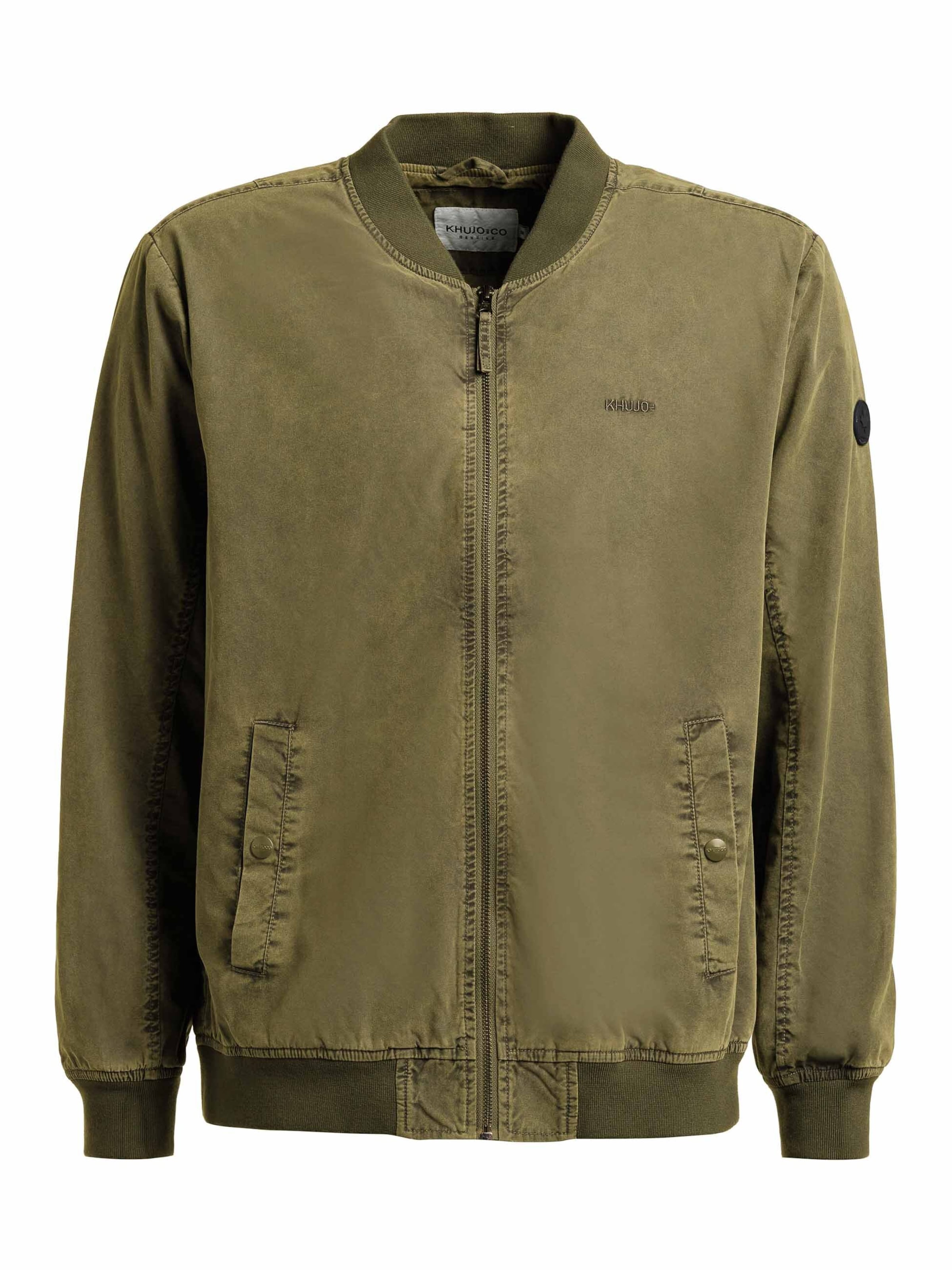 khujo Jacke 'Ulric' in oliv, Produktansicht