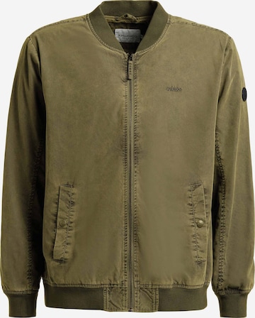 khujo Jacke 'Ulric' in Grün: Vorderseite