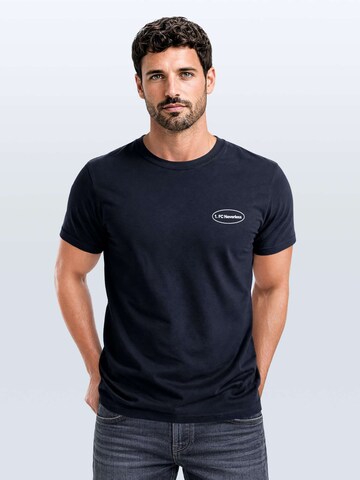 Neverless Shirt 'Good Boy Ultras' in Blue: front