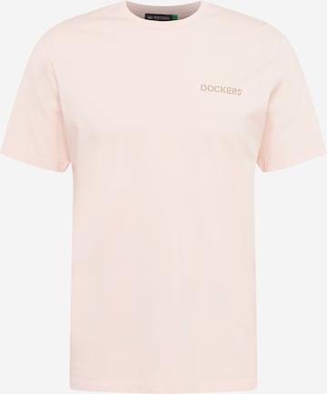 T-Shirt Dockers en rose : devant