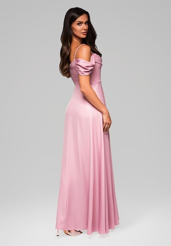 Ombre Abendkleid in Pink