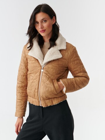 TATUUM Between-Season Jacket 'Bankaria' in Beige: front