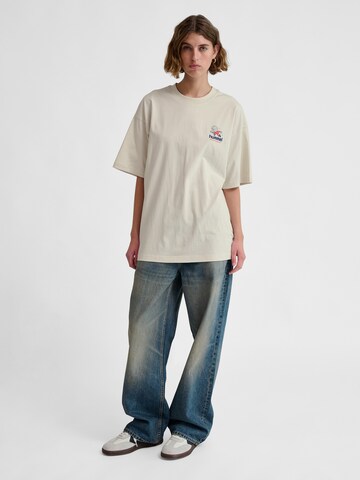 T-Shirt 'Headball' Hummel en blanc