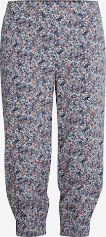 Fransa Tapered Pants in Blue: front