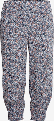 Fransa Tapered Broek in Blauw: voorkant