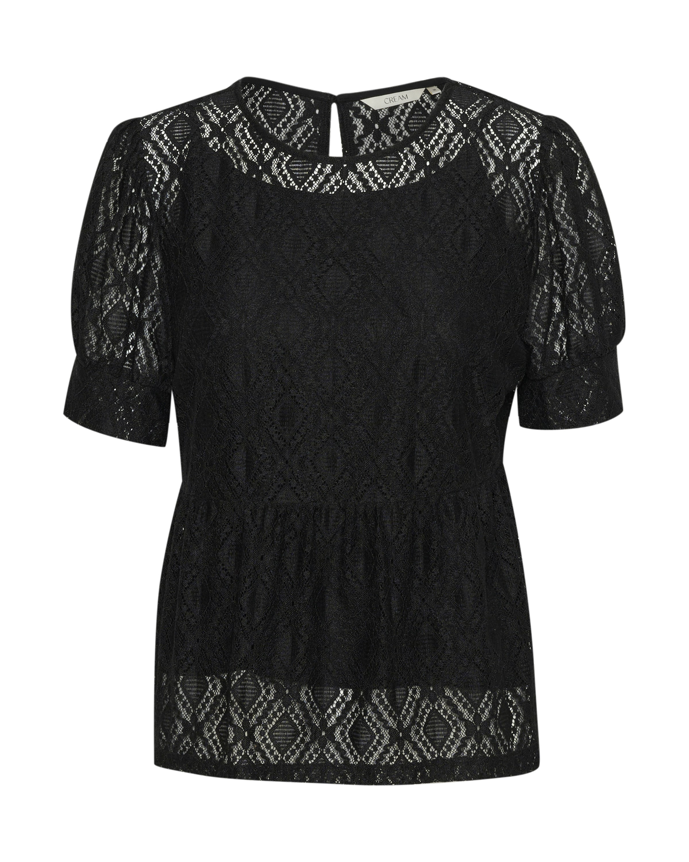 Cream Bluse &#x27;Remi&#x27; in Schwarz: Vorderseite