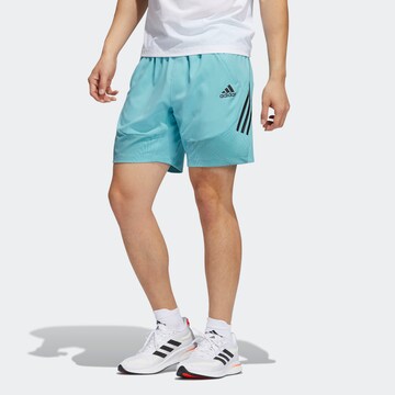 Regular Pantaloni sport de la ADIDAS SPORTSWEAR pe albastru: față