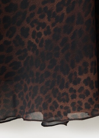 MANGO Skirt 'MAISEL' in Brown