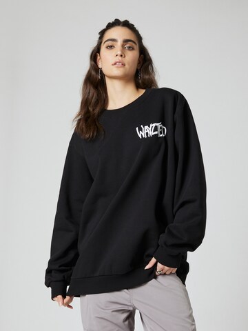 About You x Nils Kuesel Sweatshirt 'Enzo' in Zwart