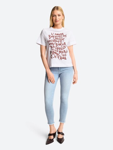 Rich & Royal T-Shirt in Weiß