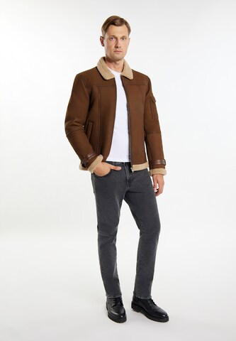 DreiMaster Vintage Between-Season Jacket in Brown