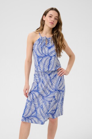 Kaffe Jurk 'Dahlia' in Blauw