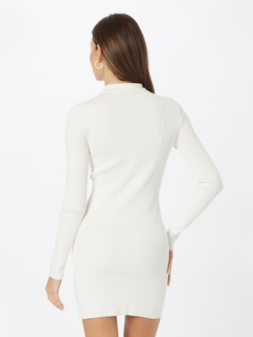 NA-KD Knitted dress in White