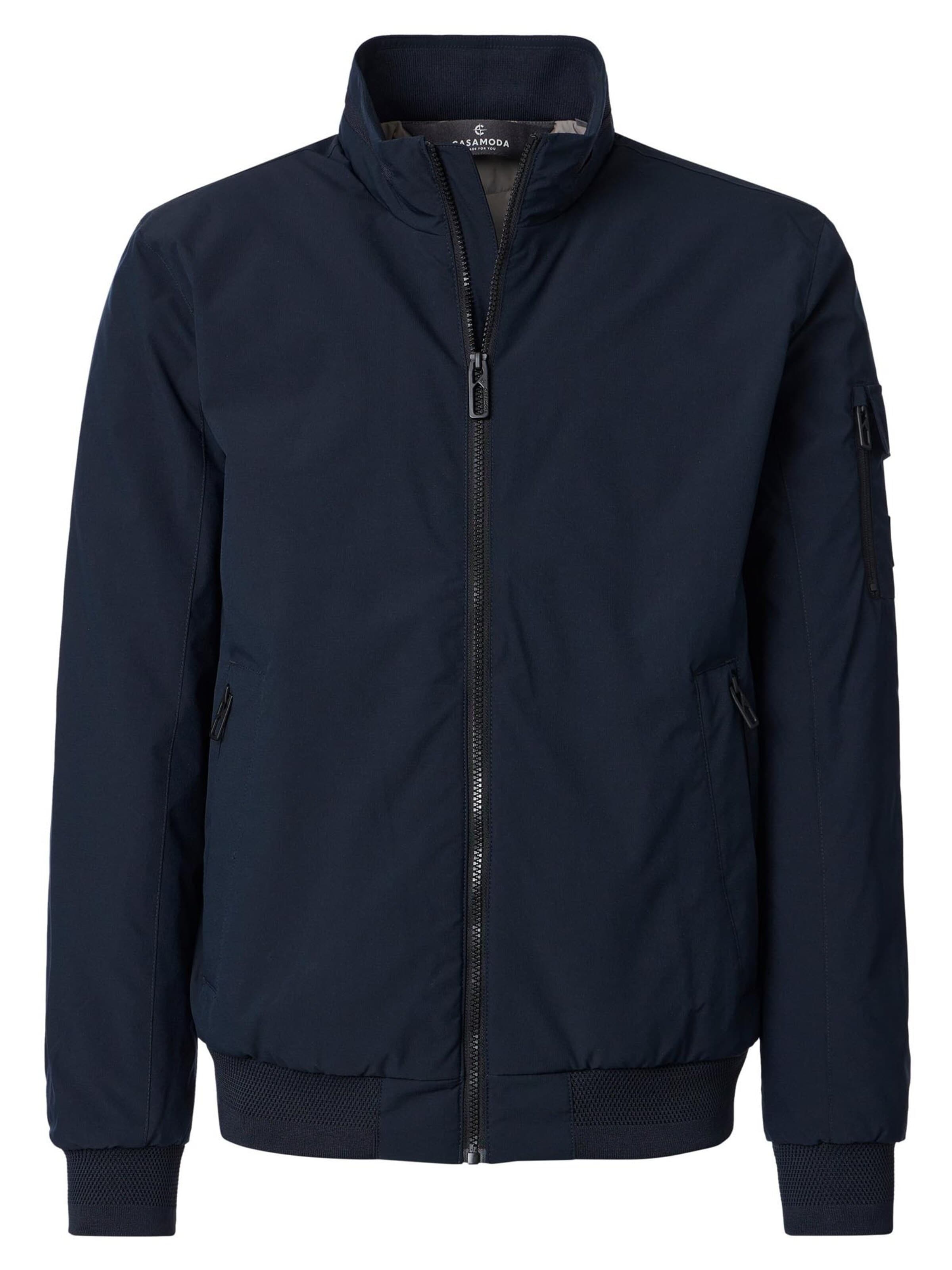CASAMODA Tussenjas 'Basic' in Blauw: voorkant