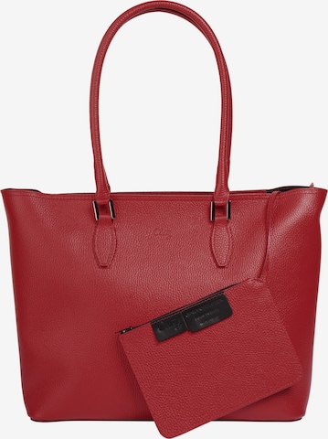 Cabas Cluty en rouge : devant