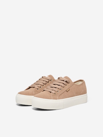 Baskets basses 'ONLDONNA' ONLY en marron