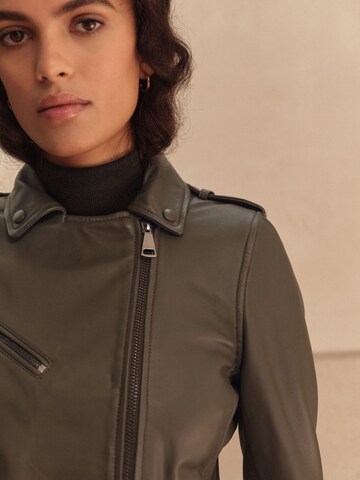 Next Демисезонная куртка 'N. Real' в Зеленый