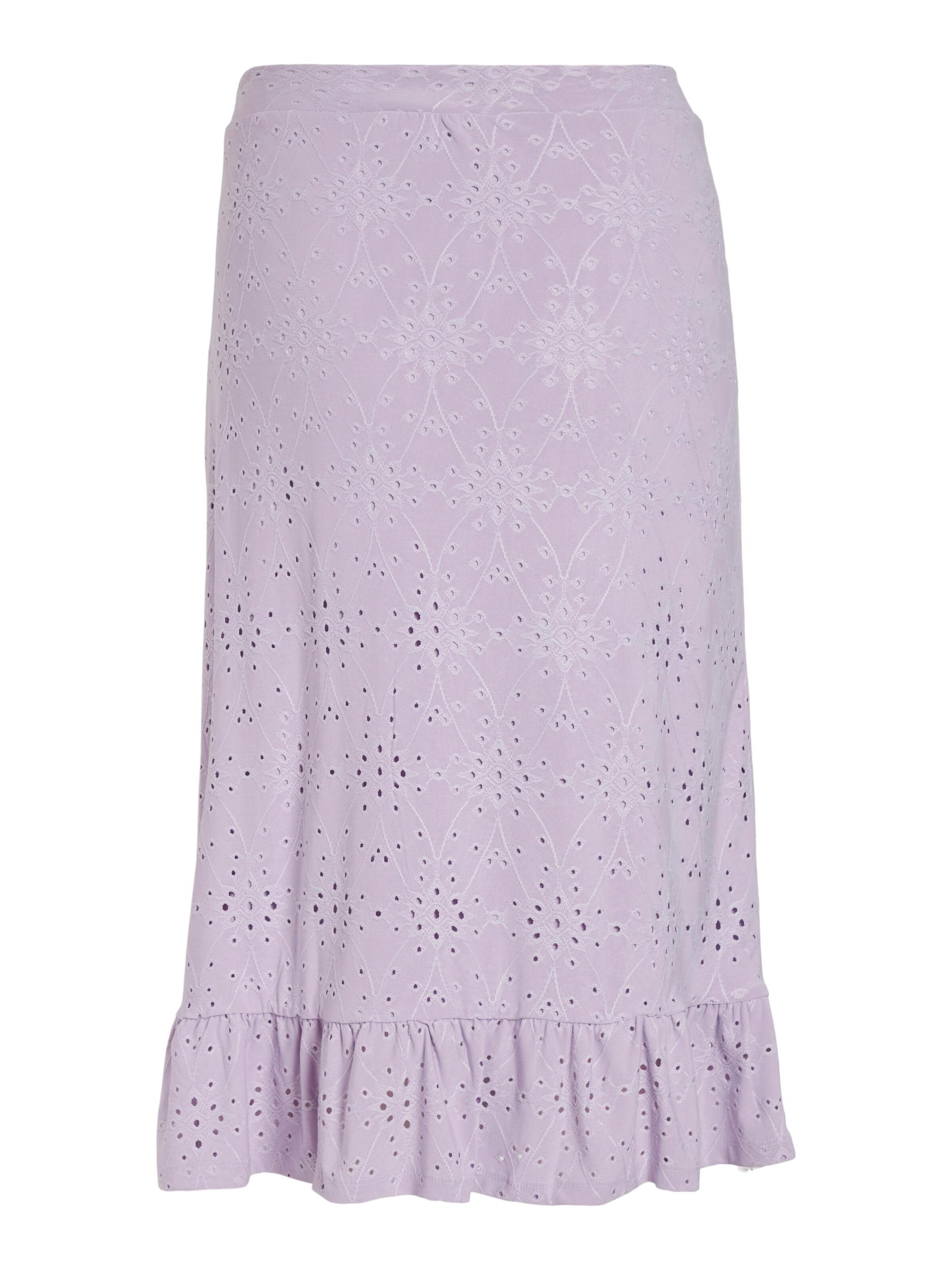 VILA Skirt 'VIKawa' in Purple