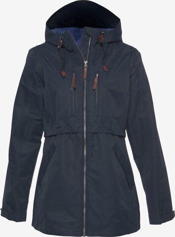 POLARINO Outdoorjacke in Blau: predná strana