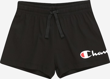 regular Pantaloni di Champion Authentic Athletic Apparel in nero: frontale