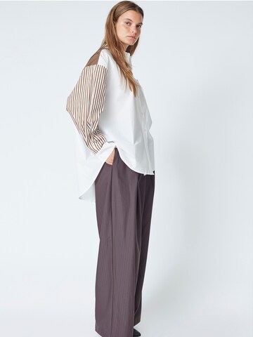 Wide Leg Pantalon à pince 'Zella' Soyaconcept en marron