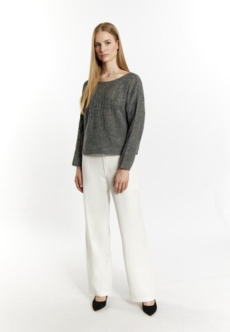 DreiMaster Klassik Pullover in Grau