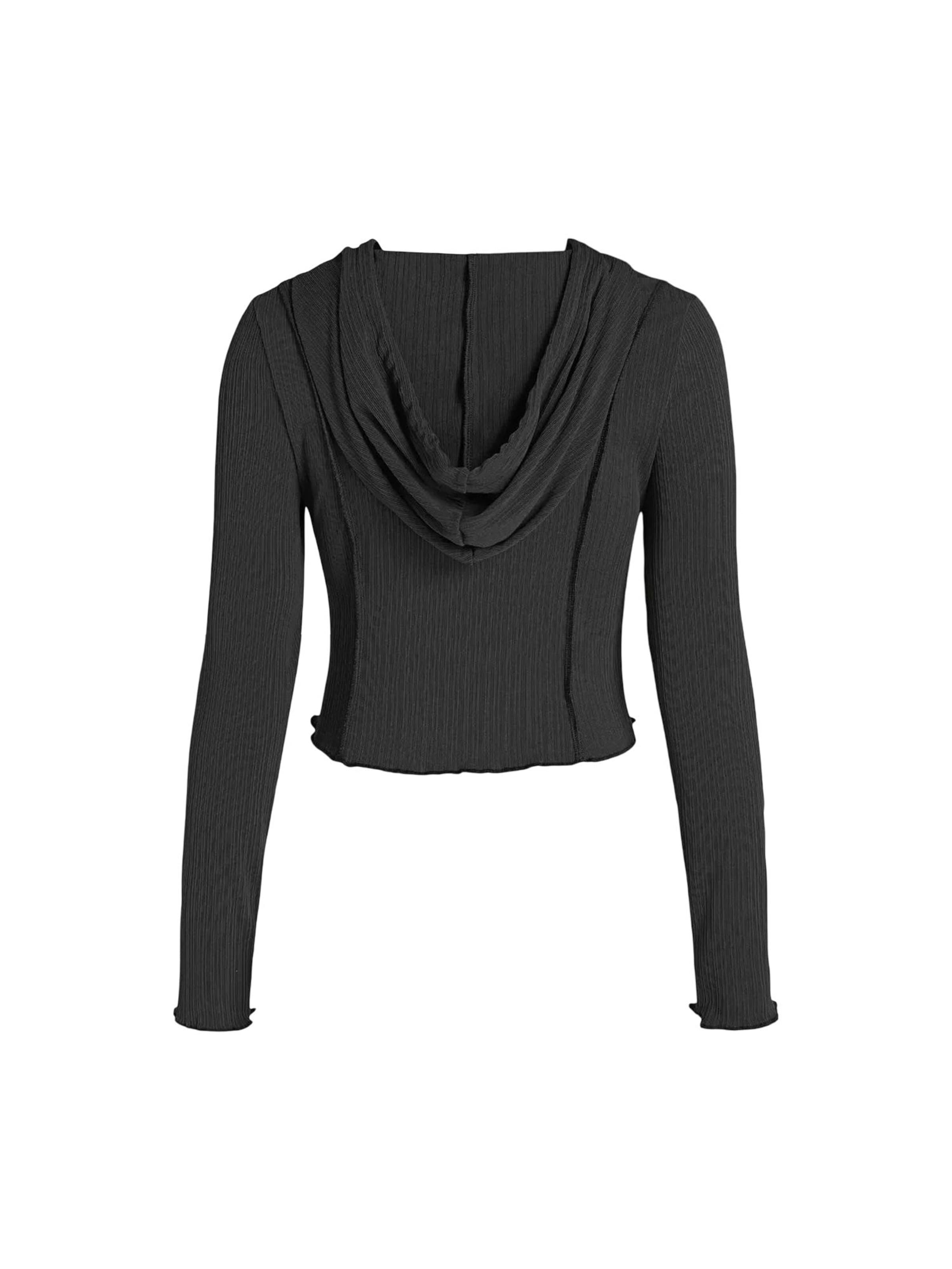 HiccupSweater majica 'Kapuzenpullover' - crna boja