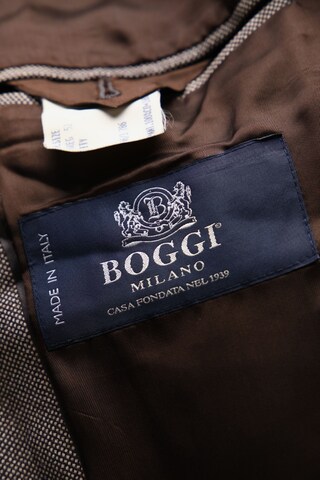Boggi Milano Suit Jacket in L-XL in Brown