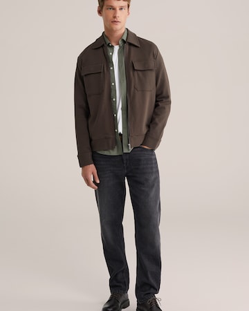 WE Fashion Kevad-sügisjope, värv pruun