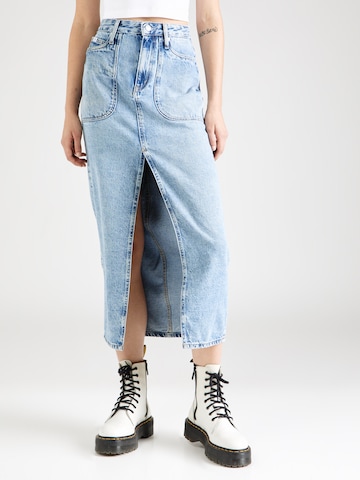 Calvin Klein Jeans - Saia em azul: frente