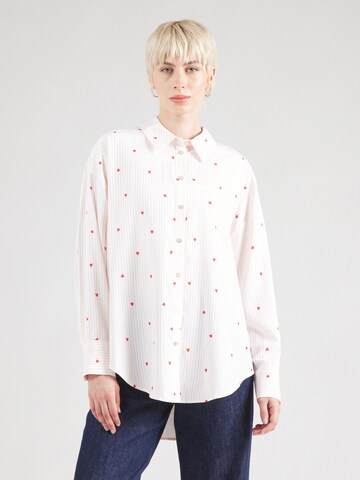 Chemisier 'VMNORA' VERO MODA en blanc : devant