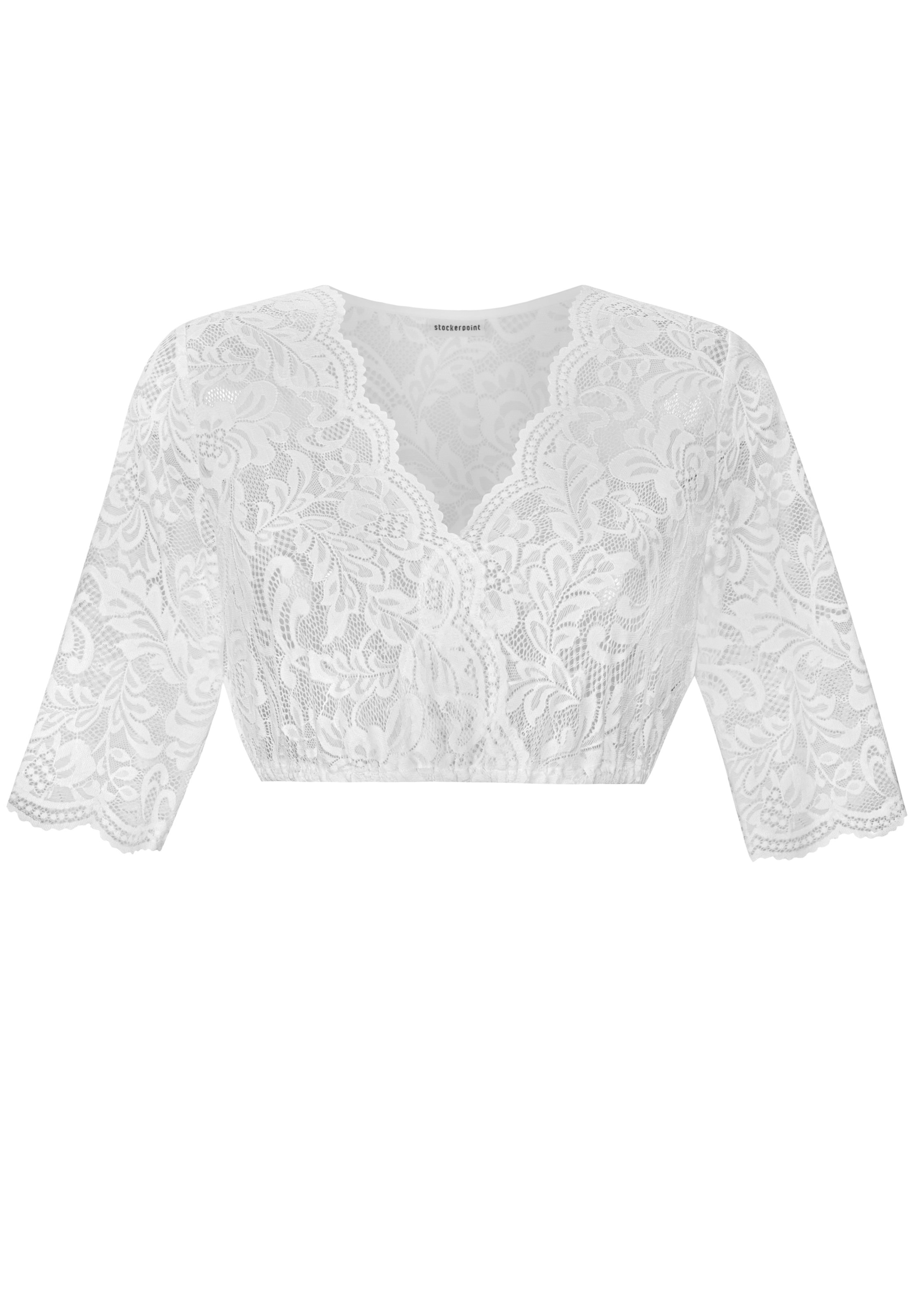 STOCKERPOINT Traditional blouse 'Mia' in White: front