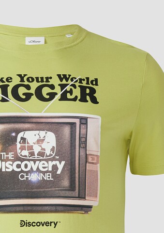 s.Oliver Men Tall Sizes Shirt in Grün