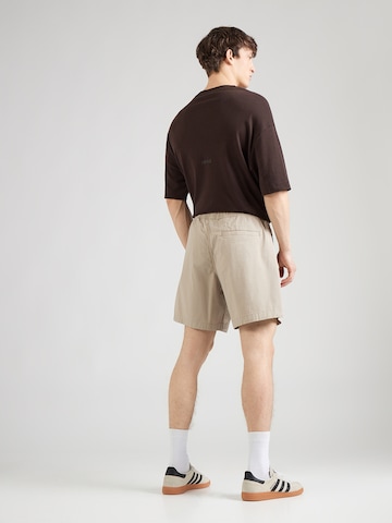 HOLLISTER - Loosefit Calças em castanho